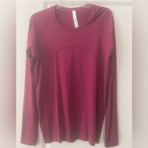 Women’s Lululemon Athletica Magenta Top - Size 12